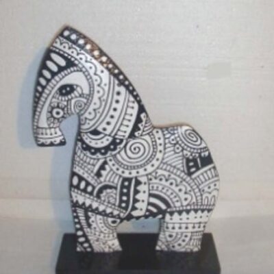 KO-270 Exotic Horse H: 43cm