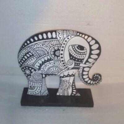 KO-271 Exotic Elephant H: 33.5cm